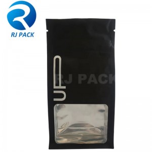 Gyermekálló, lapos alsó tasak ablakkal