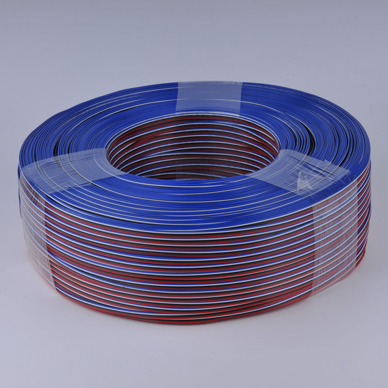 A gyár tekercselt 1007#24 dupla párhuzamos kábelek egyedi ónos rézhuzal Diy elektronikus huzal 10 szín választhat