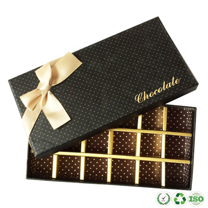 Egyedi csokoládé papír cukorkás ajándékdoboz csomagolás