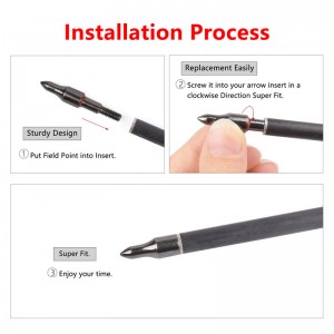 ELONGARROW 150002 100 GRAIN íjásznyilak szénnyilakhoz