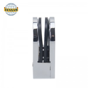 Forró értékesítés rozsdamentes acélból készült fürdőszobai üvegbilincs üveg kerítés hardver tartozékok üveg korlát bilincs