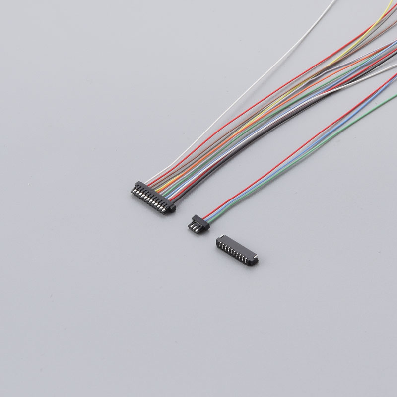 0,8 hangmagasság HRS DF52-8P-0.8C elektronikus ultra-finom OK sodrott huzalkrip-csatlakozó kábel akkumulátorgyár szokása