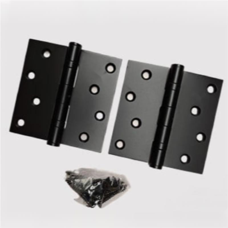 HN002 Kiváló minőségű rozsdamentes acél ajtó csuklópántok 4 hüvelykesnégyzet alakú sarok zsanér 2 csomag