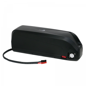 Lefelé cső Hailong elektromos kerékpár akkumulátor 52V 48 V 36V lítium -ion elektromos kerékpár kerékpárhoz