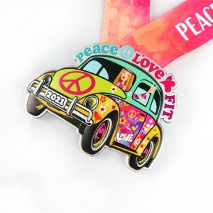 Gag Factory OEM Exkluzív Design öntött fémérmek szalagfém sport egyedi érmékkel