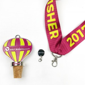 Egyéni félmaratoni érmek borosüveg dugó szőlőskert érme varázsa