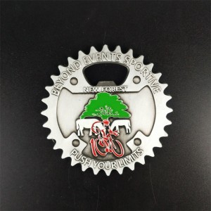 Új egyedi maratoni érmek új maratoni díjak érmek palacknyitó