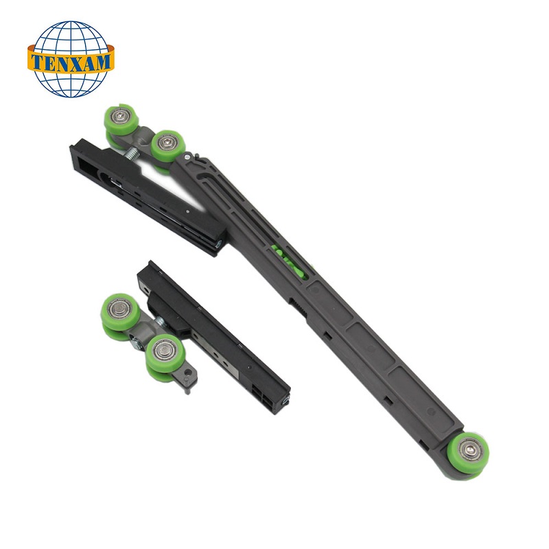 Rozsdamentes acél tolóajtó henger lógó kerekek henger