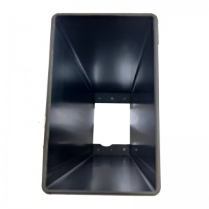 Fekete eloxált extrudált profilok, CNC marónagy pontosságú alkatrészek