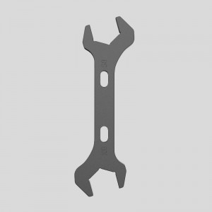 Egy csavarkulcs egy csavarkulcsot kikötő árufuvarozási alumínium dupla fejű csavarkulcsok