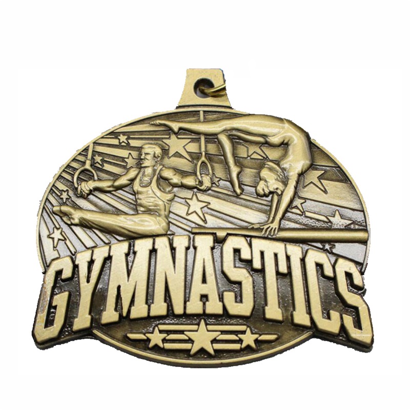 Gag Metal Medallion casting érmék a ritmikus gimnasztikához