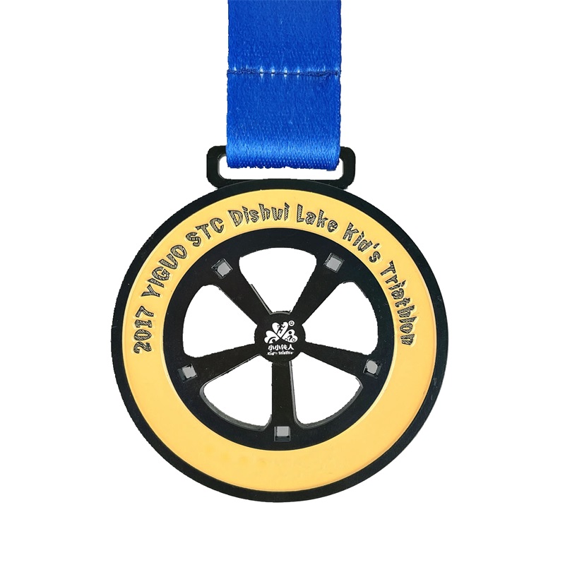 Die Cast Medals Arany Metal Award 3D Triatlon Medal Sport Medal