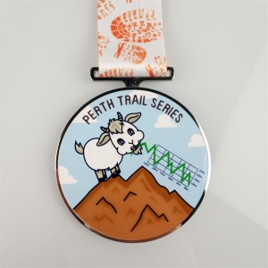 Die öntött érem színe 3D zománcérmek egyedinyomtatott érmék