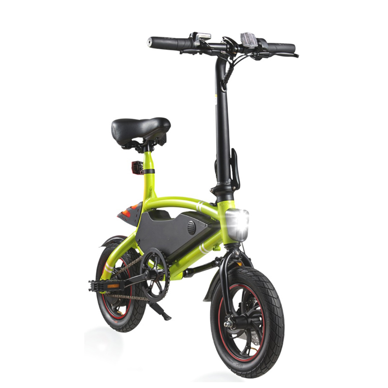 B1- 12 hüvelykes hordozható, összecsukható elektromos kerékpár