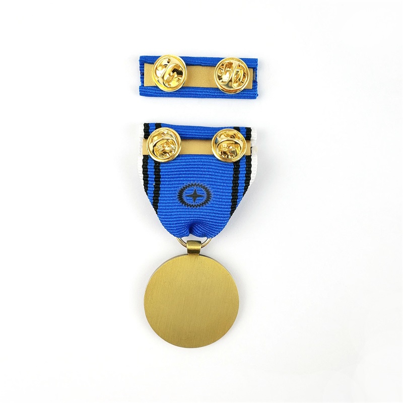 Egyéni kitüntetés érmék katonai fém érmes kitüntetés PIN -vel