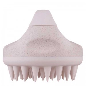 Biológiailag lebontható búzaszalma sampon masszázs kefe fejbőr mosófésű fésű karosszéria kefe kefe fürdő karcsú masszázskefe