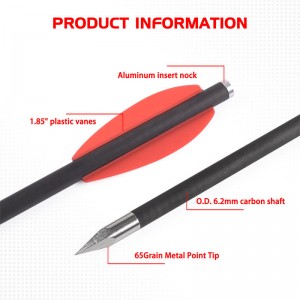 ELONGARROW 119612-05 16cm pisztolyszerszeríj csavarok szénnyíl csavarok 2db piros lapáttal