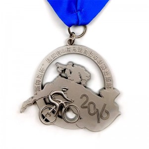 Egyedi 3D -s die cast Cycling Mountain Bike Racy Bicycle Sport Medal