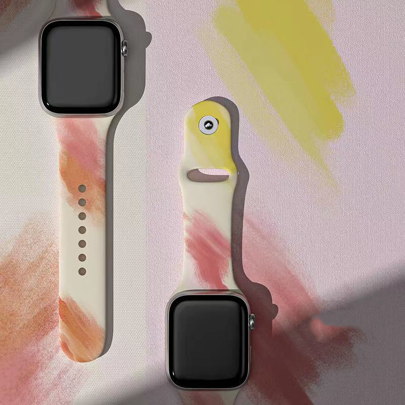 Szilikon gumi sportóra zenekarnyomtatása az iWatch számára