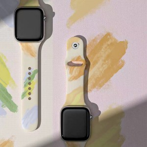 Szilikon gumi sportóra zenekarnyomtatása az iWatch számára
