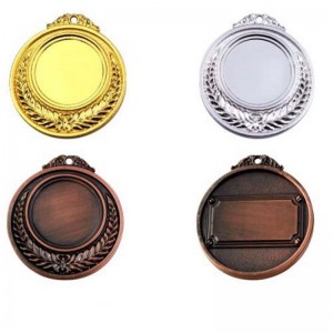 Világkupa ajándékoknagykereskedelmi gyár testreszabott üres sportérmet