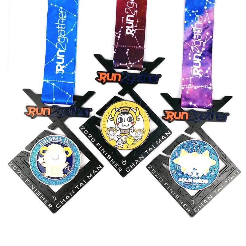 Testreszabott maratoni félmaratoni sportérmesnagykereskedelmi kerek alakú érmek