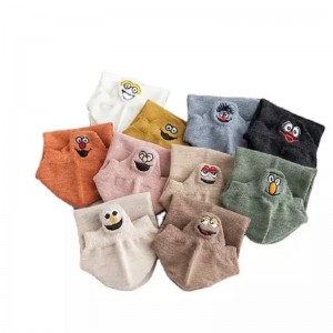 Tavaszi és őszi zokni hímzés szerelmeseinek hajónői zokni