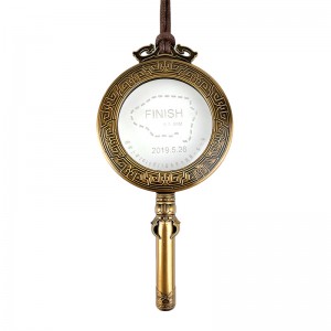 Fémérmes customzed készítse el a saját érem kézi tervezési üvegérmet