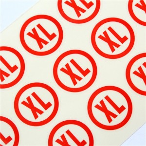 Kiváló minőségű matrica számmal, testreszabható tervezési matrica, hordozható és rugalmas matrica