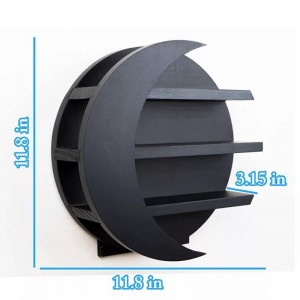 Holdtartó fal vagy asztali polc illóolaj tartó kristálytartó