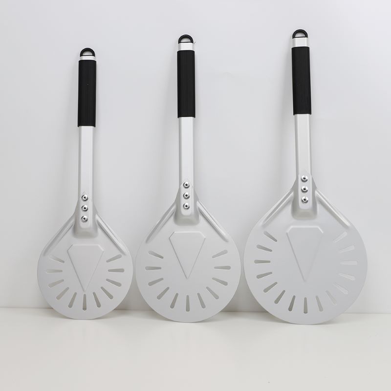 Revit rögzítő 7 hüvelykes/8inch/9inch perforált alumínium pizza pizza pizza pizza spatula pizza paddle