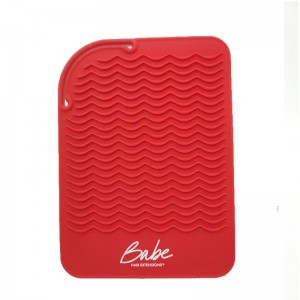 Professzionális szilikon hőálló stílusú állomás szőnyeg az összes hajkiszerelőhöz, göndör vasalókhoz, hajvastárító párnák, lapos vasalók, hajszerszámok hajszárító szalon szerszámok fodrász