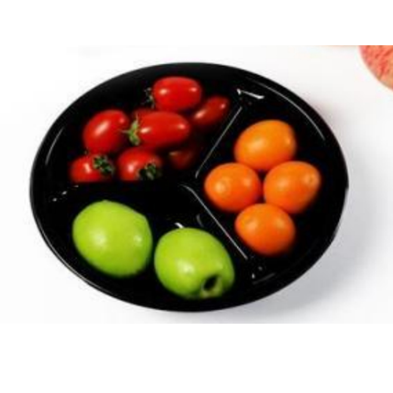 Három-comparcent Fresh-cut Fruits Box Bottom 205*155*58 mm HJ-190