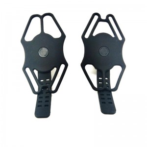 Szilikon kerékpáros telefontartó, [360 ° forgó ütésálló] Kerékpáros telefontartó, univerzális szilikon motorkerékpár -telefon tartó, kompatibilis az iPhone 14 13 12 11 Pro Max,