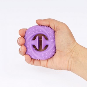 Skid szilikon szívócsésze típusú öt ujjú markolat-edzőeszköz Szilikon markolat erősségű edző szilikon kéz és alkar edzője és erősítője az ember számára, kézfogás erősítő, markolat kézi edzőgyűrű