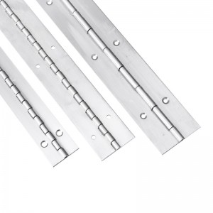 Testreszabott hosszú csuklópánt 201#304#vastagság 1,5 mm rozsdamentes acél zongora csuklópántos szekrény zongora csuklópánt