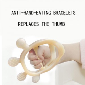 Szilikon baba Fogaher játékok csecsemők számára 3 hónap, BPA szabad csepp+resistanti szilikon kesztyű fogak játékok a fájó gumi megkönnyebbüléshez, baba rágó játékok a szopáshoz