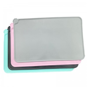 Élelmiszer-minőségű szilikon vízálló kedvtelésből tartott kisállat-szőnyeg kiscicák és kölyökkutyák, csúszásnélküli kedvtelésből tartott petevelek szőnyegek, kopásálló és tartós