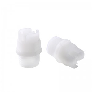 korrózióálló vízsugaras tisztítás műanyag PP PVDF lapos ventilátor teljes kúpos permetező fúvóka