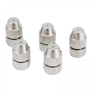 Állítható ködágyú ködös permetező fúvókák magas alacsonynyomású ködpermet fúvóka ködös állítható spray -fúvóka