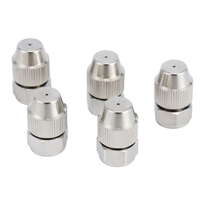 Állítható ködágyú ködös permetező fúvókák magas alacsonynyomású ködpermet fúvóka ködös állítható spray -fúvóka