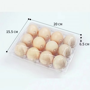 Tojás tálca 200*155*65 mm 12 barázdák 3*4