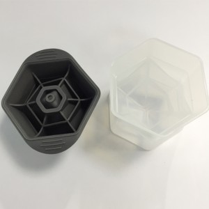 Szilikon jégformák újrafelhasználható és BPA-mentes kézműves jégformák/Kiváló whisky, koktélok, kávé, szóda,nagy jégkocka jégformákhoz