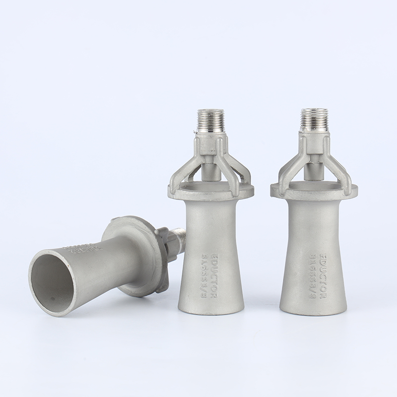 Rozsdamentes acélból készült venturi tartálykeverő szerkesztési fúvóka venturi gőzfűtés szerkesztési keverő fúvóka