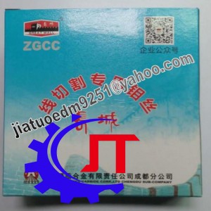 Gyors sebességű EDM molibdén 0,18 mm 5 doboz=10000 méter szállításonként