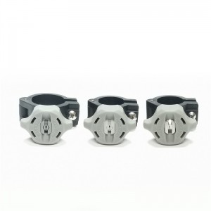 Kiváló minőségű cső rögzítő szorító műanyag Gyors sugárhajtású ventilátor permetező fúvóka, Gyors felszabadítás