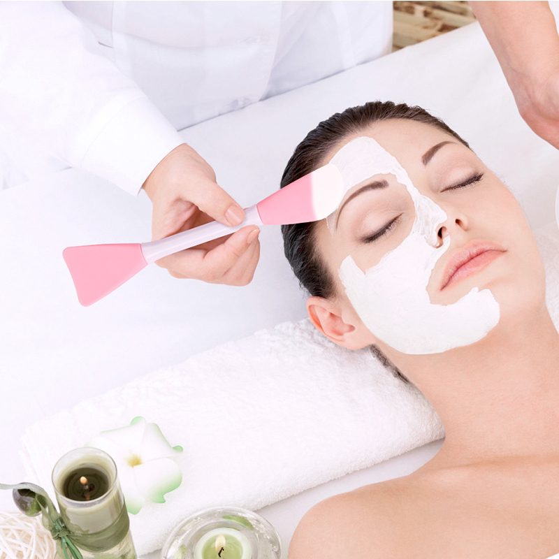 Szilikonmaszk -keverési eszköz - Szilikonmaszk kefe applikátor és masszázs spatula az iszapmaszkhoz keveréshez - szépségápolási eszközök ajándék