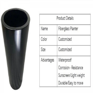 FRP üvegszálas virág edény