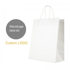 Nyomtatható és testreszabott, rendes színű papírzacskó