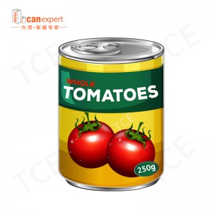 Nagykereskedelmi eladás Egyéni kis ételek biztonságos fokozatú fém üres konzervdobozok az élelmiszer -csomagolási tartályok konzervdobozához